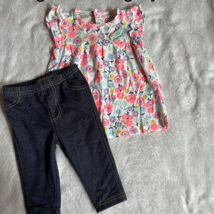 *3 for $12* baby girl outfit